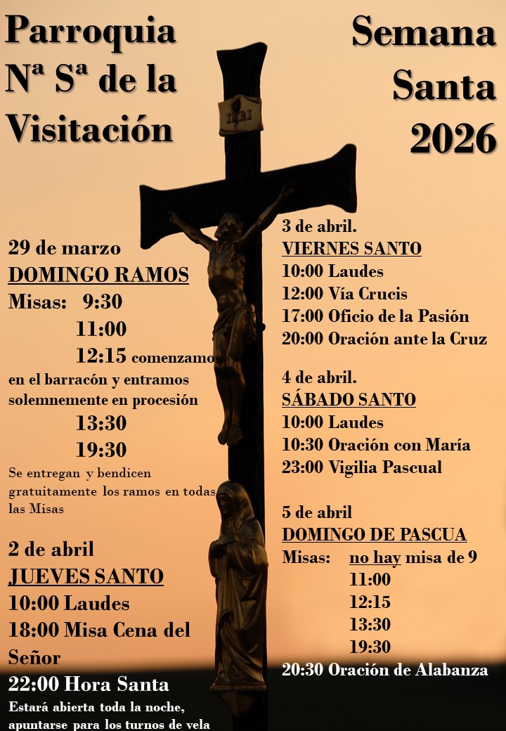 26-SEMANA SANTA-HORARIOS